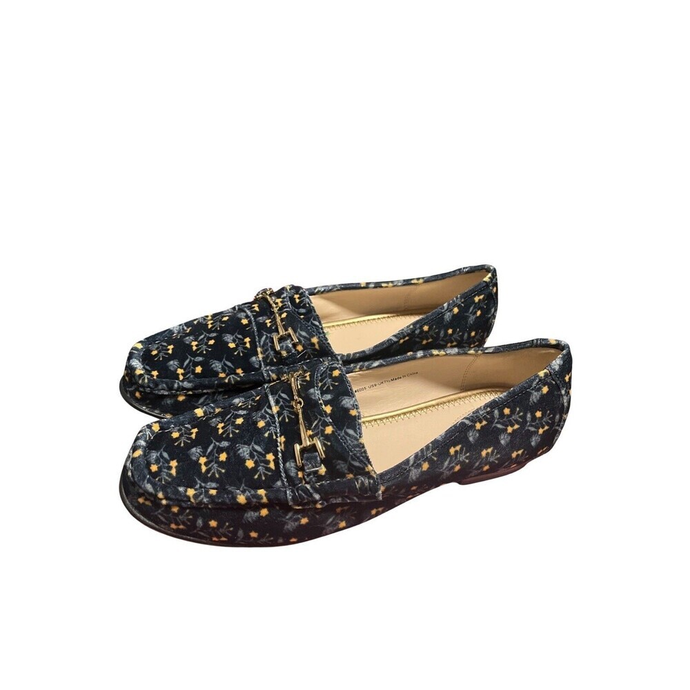 Cabi Women’s Velvet Carnaby Floral Slip On/ Loafers Shoes, Size 9 - Picture 3 of 10